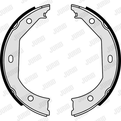 Brake Shoe Set, parking brake (362402J)