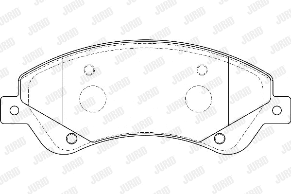 Brake Pad Set, disc brake (573276D)