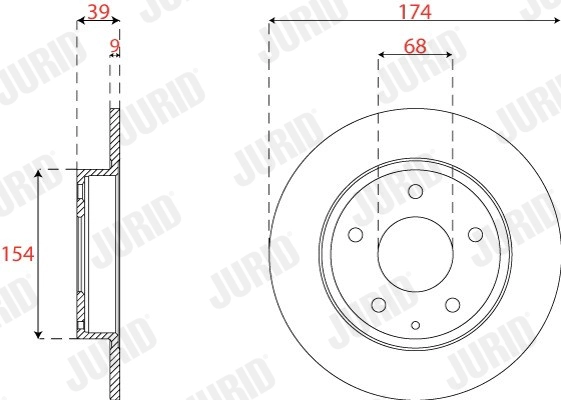 Brake Disc (563286JC-1)