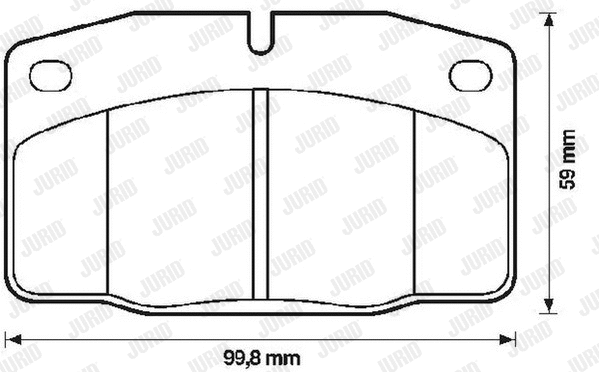 Brake Pad Set, disc brake (571276D)