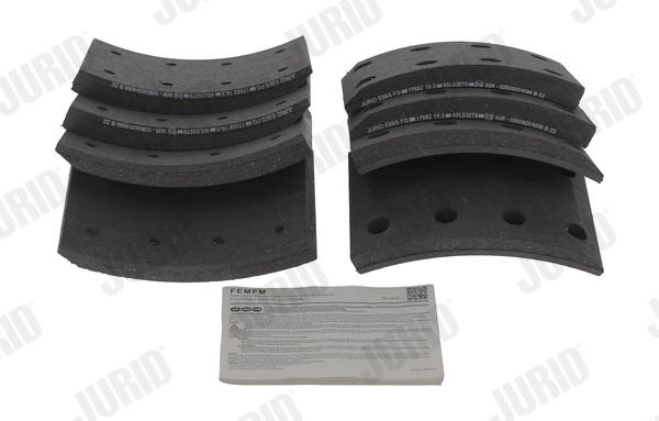 Brake Lining Kit, drum brake