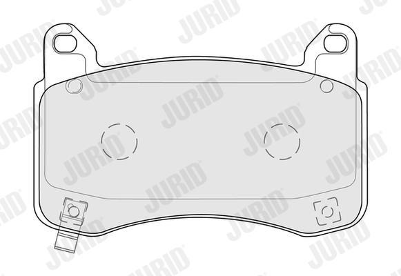 Brake Pad Set, disc brake (574068J)