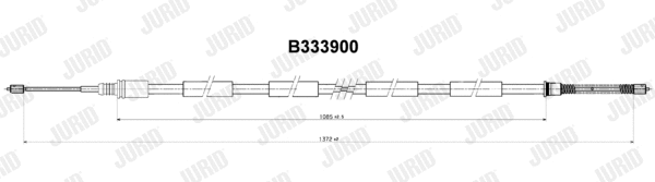 Cable Pull, parking brake (431128J)