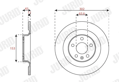 Brake Disc (563294JC-1)