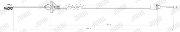 Cable Pull, clutch control (421093J)