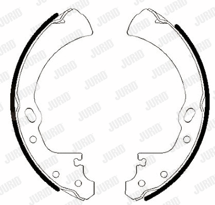 Brake Shoe Set (362357J)