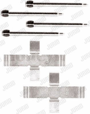 Accessory Kit, disc brake pad (792150J)