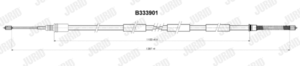 Cable Pull, parking brake (431129J)