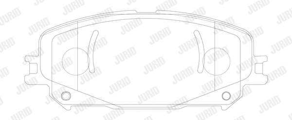Brake Pad Set, disc brake (573900J)