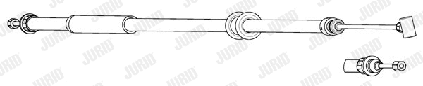Cable Pull, parking brake (434538J)