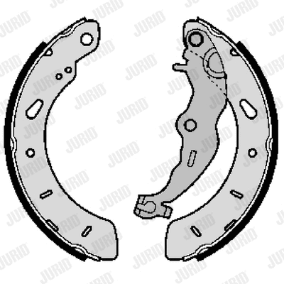Brake Shoe Set (362599J)