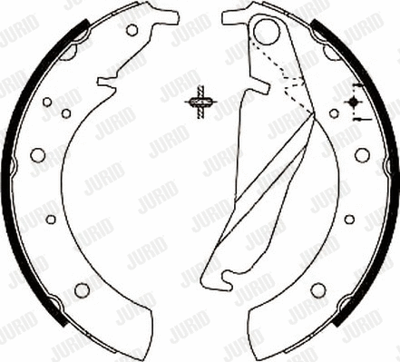 Brake Shoe Set (361369J)