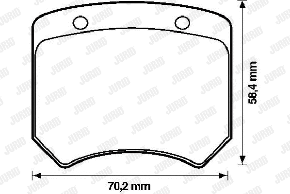 Brake Pad Set, disc brake (571802J)