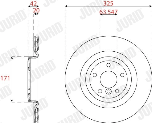 Brake Disc (563323JC-1)