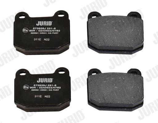 Brake Pad Set, disc brake (573936J)