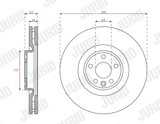 Brake Disc (563695JC-1)