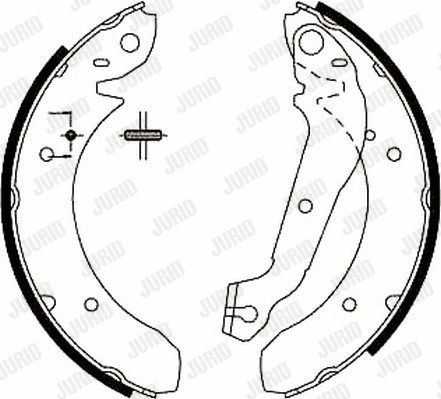 Brake Shoe Set (362234J)