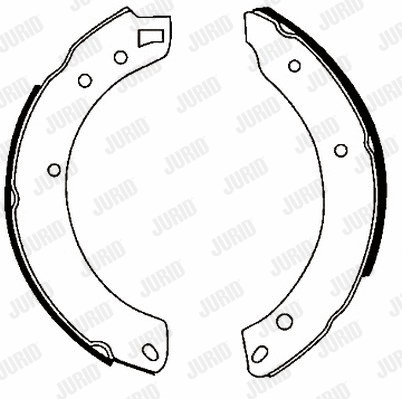 Brake Shoe Set (361010J)