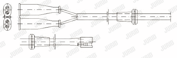 Warning Contact, brake pad wear (581317)