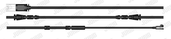Warning Contact, brake pad wear (581500)