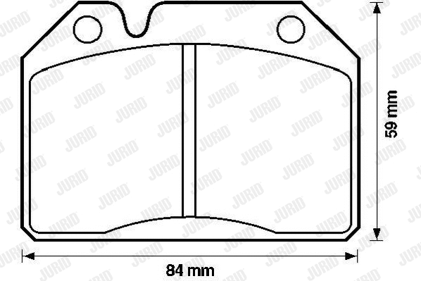 Brake Pad Set, disc brake (571203J)