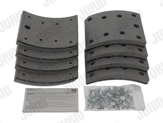 Brake Lining Kit, drum brake