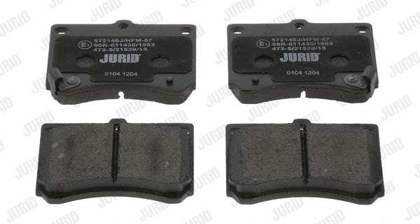 Brake Pad Set, disc brake (572146J)