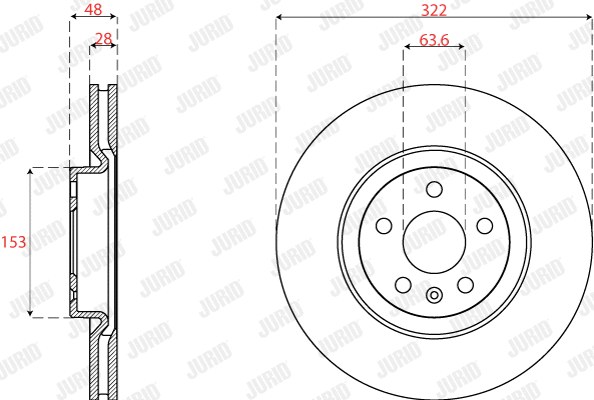 Brake Disc (563257JC)
