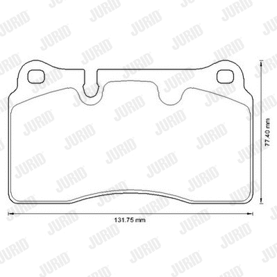 Brake Pad Set, disc brake (573296JC)