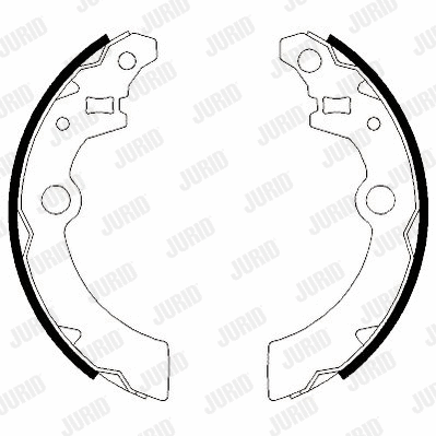 Brake Shoe Set (362444J)