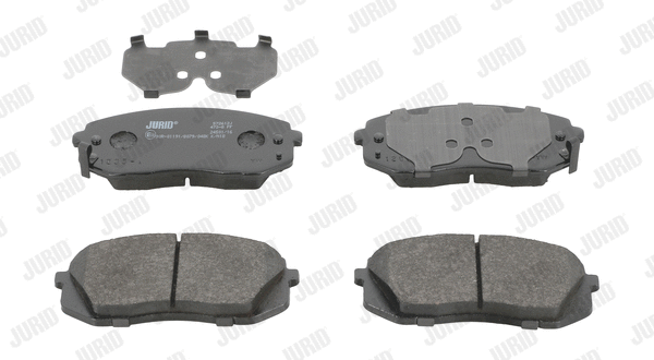 Brake Pad Set, disc brake (572612J)