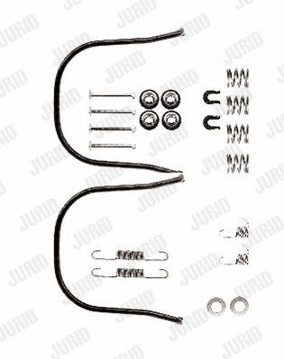 Accessory Kit, brake shoes (771078J)