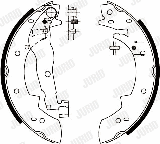 Brake Shoe Set (362248J)