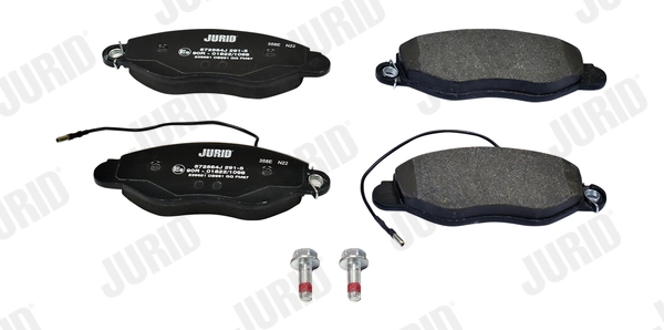 Brake Pad Set, disc brake (572564J)