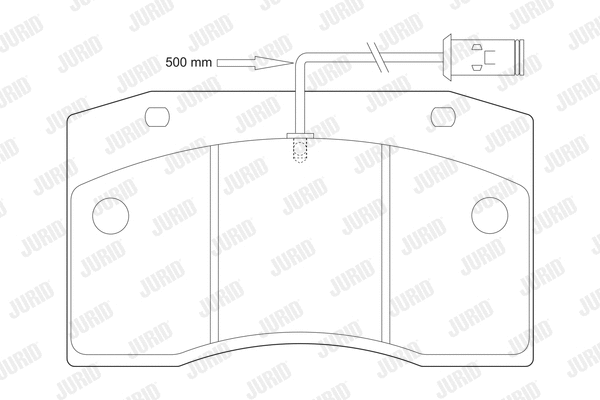 Brake Pad Set, disc brake (2907509561)