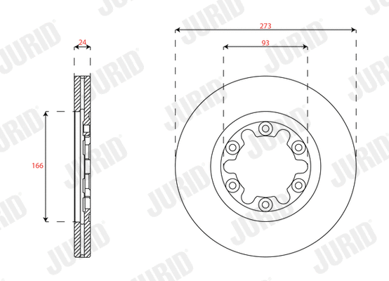 Brake Disc (563463J)