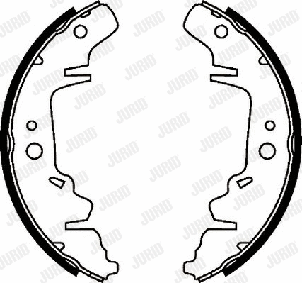 Brake Shoe Set (362390J)