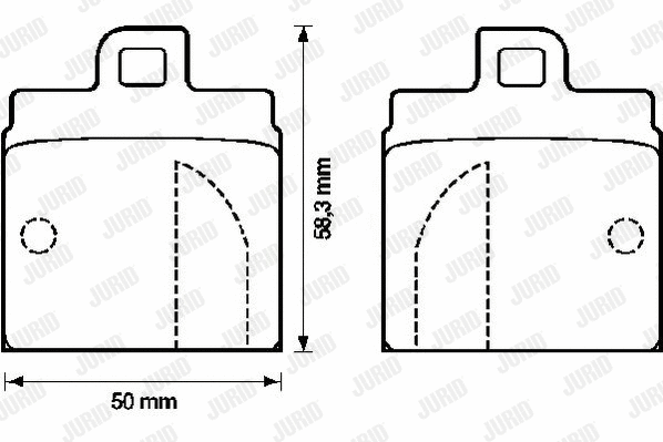 Brake Pad Set, disc brake (571806J)
