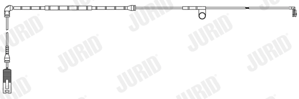 Warning Contact, brake pad wear (FWI400)