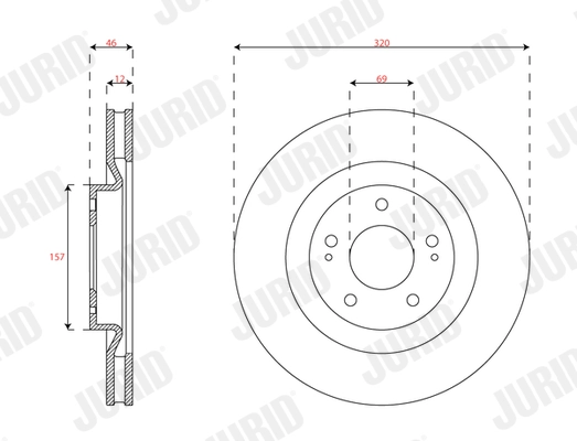Brake Disc (563307JC)