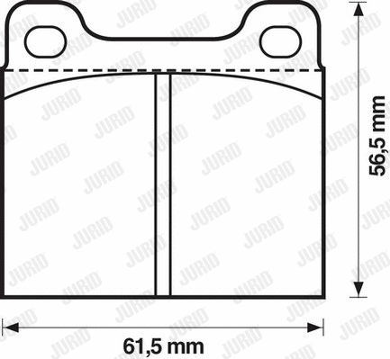 Brake Pad Set, disc brake (571279J)