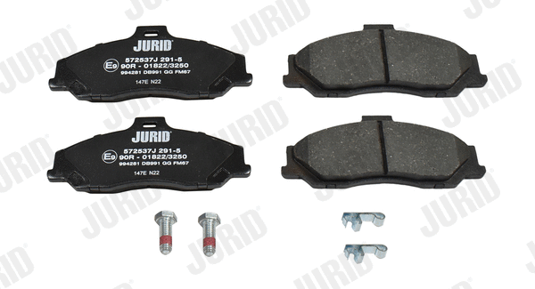Brake Pad Set, disc brake (572537J)