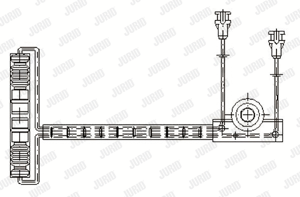 Warning Contact, brake pad wear (581353)
