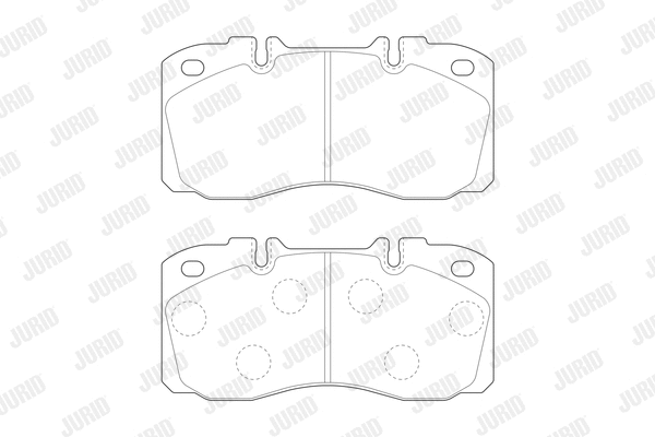 Brake Pad Set, disc brake (2937409560)