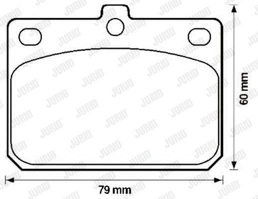 Brake Pad Set, disc brake (572120J)