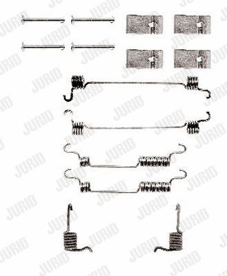 Accessory Kit, brake shoes (771260J)