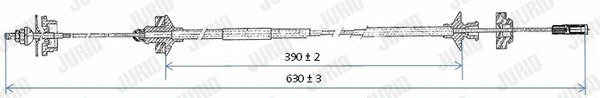 Cable Pull, clutch control (421104J)
