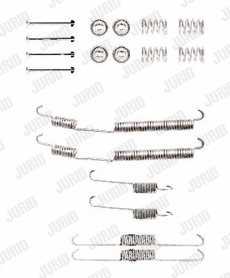 Accessory Kit, brake shoes (771263J)