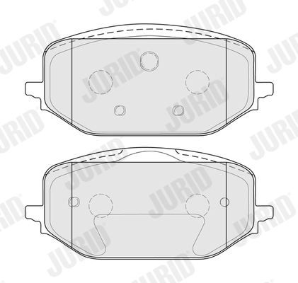 Brake Pad Set, disc brake (574077J)