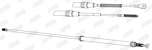Cable Pull, parking brake (432009J)